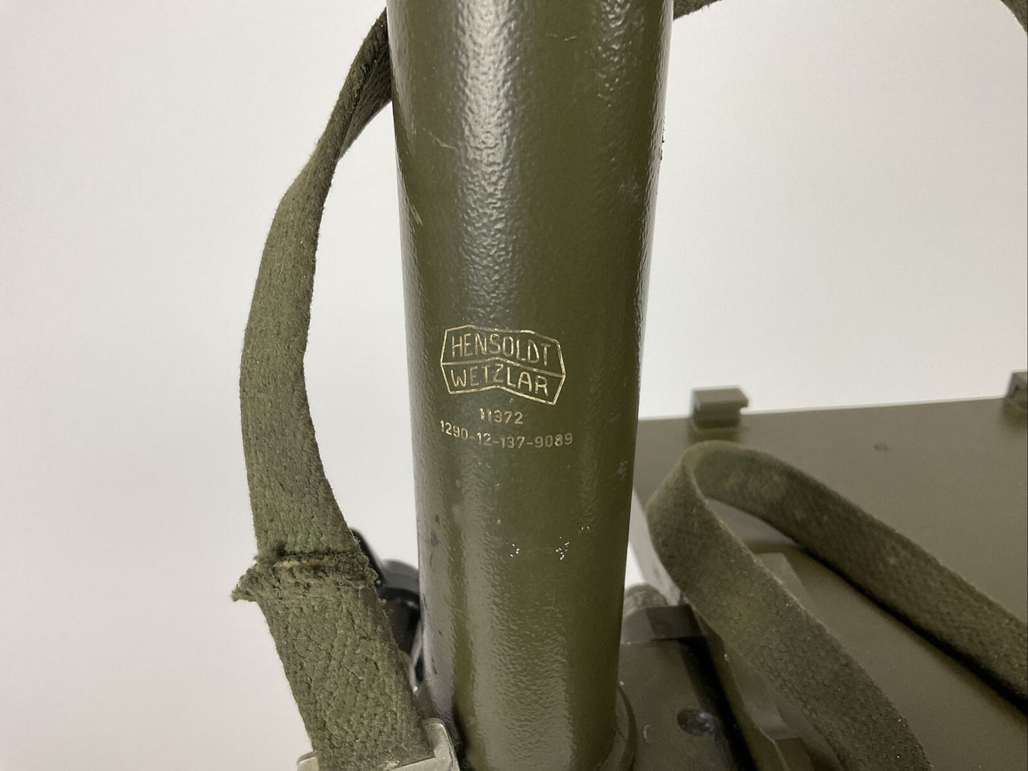 Fernrohrwinkel 1- / 10-fach Periskop Fernrohr Hensoldt Wetzlar Bundeswehr 0516