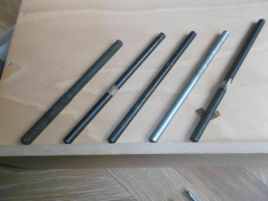 5x Drehstift Rohrsteckschlüssel Aufsteckschlüssel DIN 900 NEU ex. Bundeswehr