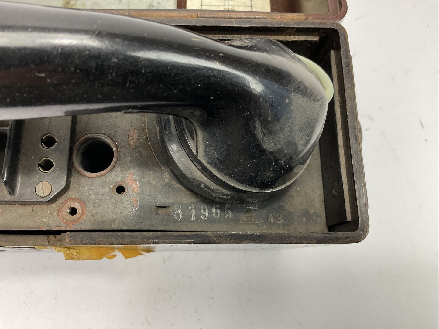 Feldtelefon Wehrmacht 1943 WW2 II Ackerschnacker 0247 K005