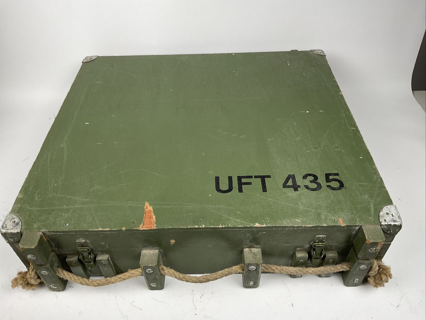 Holzkiste Für Funkgerät UFT 435 NVA Vitage Ostalgie DDR 0594