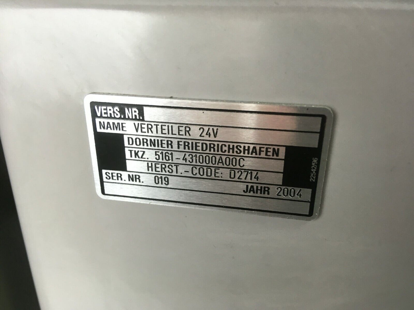 24 V Verteilerkasten Sicherungskasten, Kabine / Shelter Zeppelin ex Bundeswehr