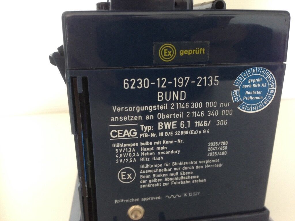 CEAG BWE 6.1 Handlampe Taschenlampe Notlampe Handscheinwerfer EX geschützt