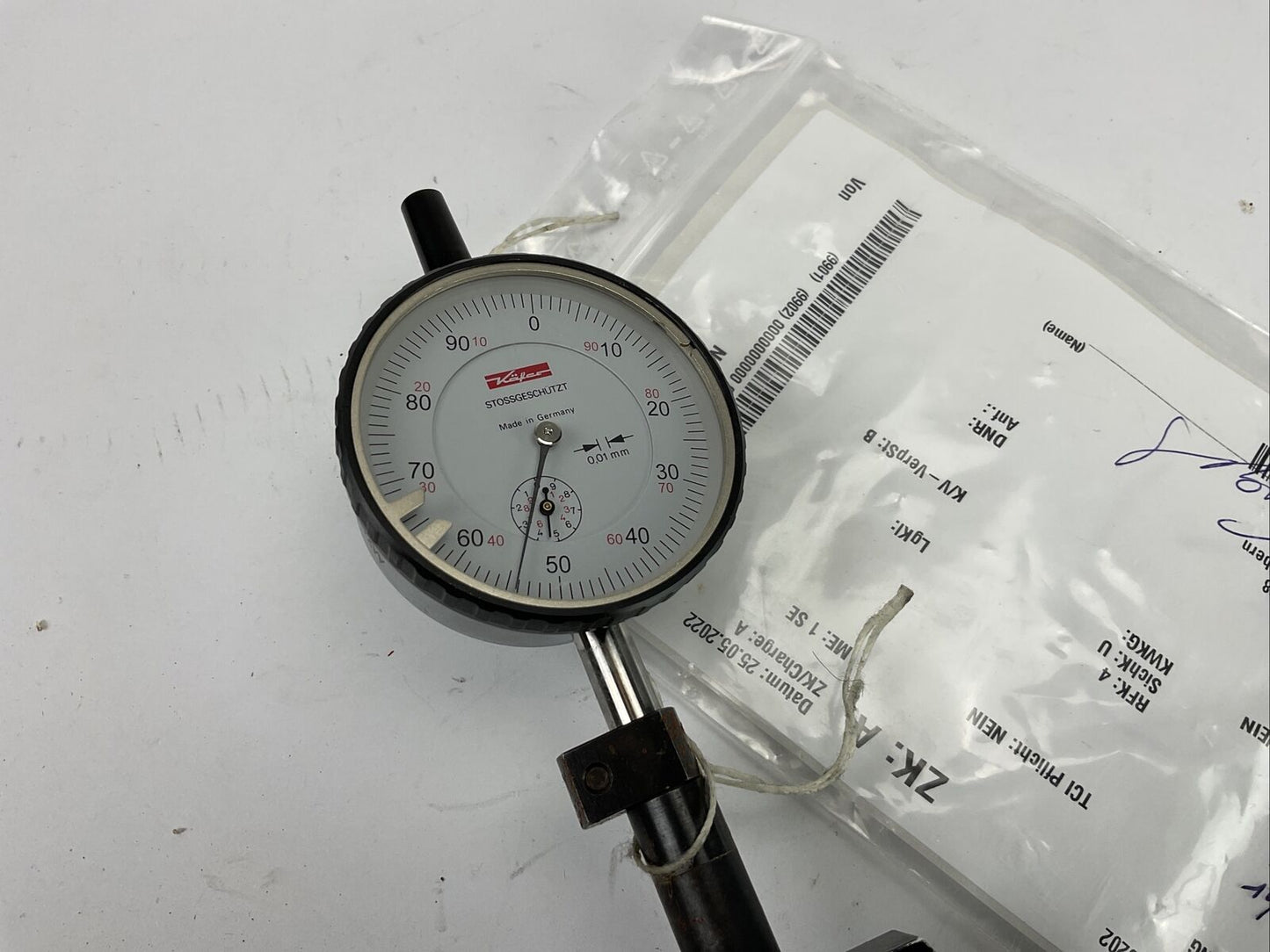 Käfer Feinuhr Messvorrichtung MIRA 4935-12-166-0202 ex. Bundeswehr 0588 K019
