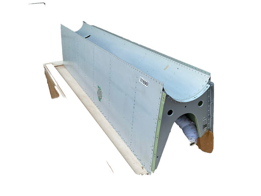 Endkasten L Nr. 7 Transall C-160 Flugzeugteil Aluminium Flugzeugmöbel BW 1690