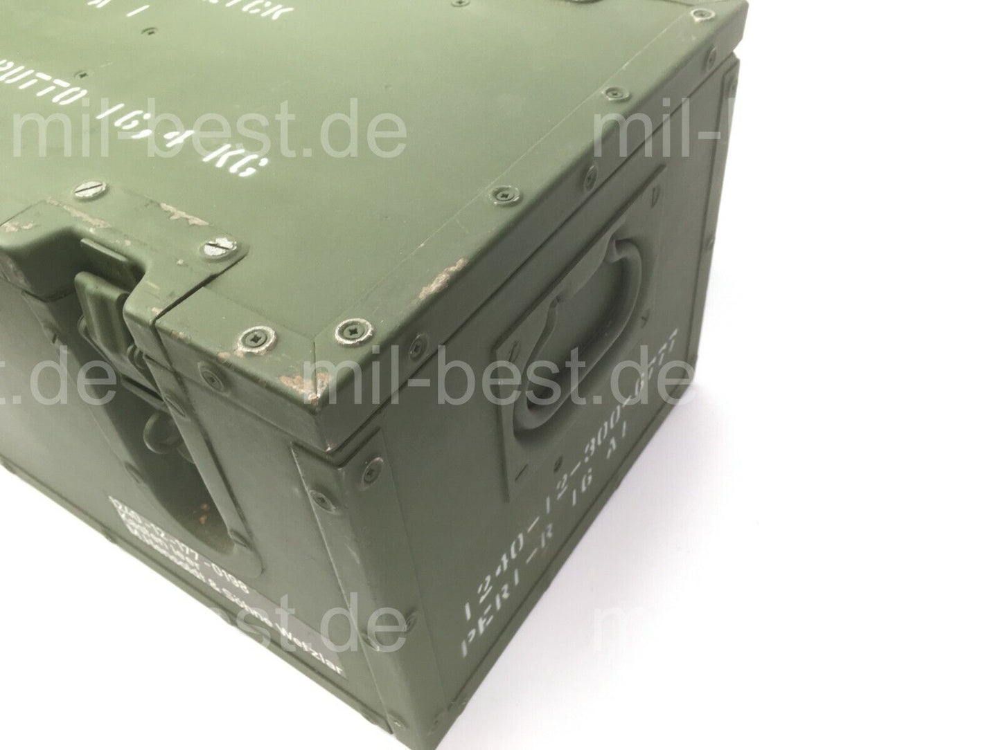 Holzkiste, Kiste 54 x 29 x 24,5 cm, Transpotkiste, Holzkasten Peri ex Bundeswehr