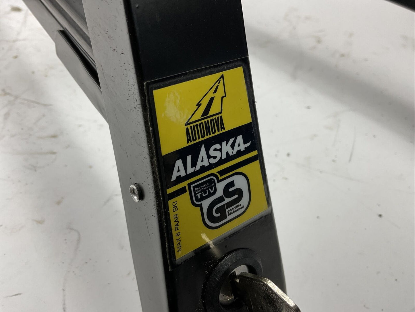 Autonova Alaska Ski Träger, Unbenutzt, Dachträger Oldtimer Youtimer 0339