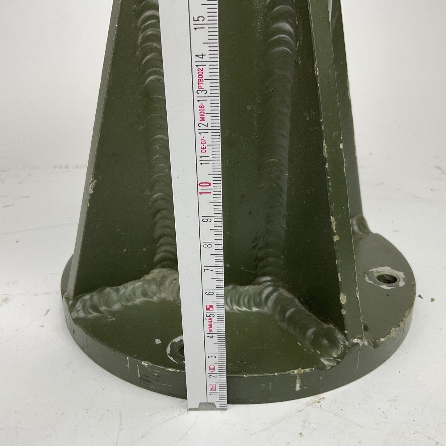 Aluminiumstütze Höhe 47 cm Unterstellbock Abstützung Säule Ex. Bundeswehr 0389