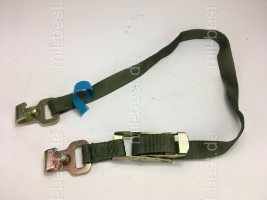 2 STÜCK! Zurrgurt Gurt Sicherungsgurt ex. Bundeswehr Kabine Shelter Fernmelde