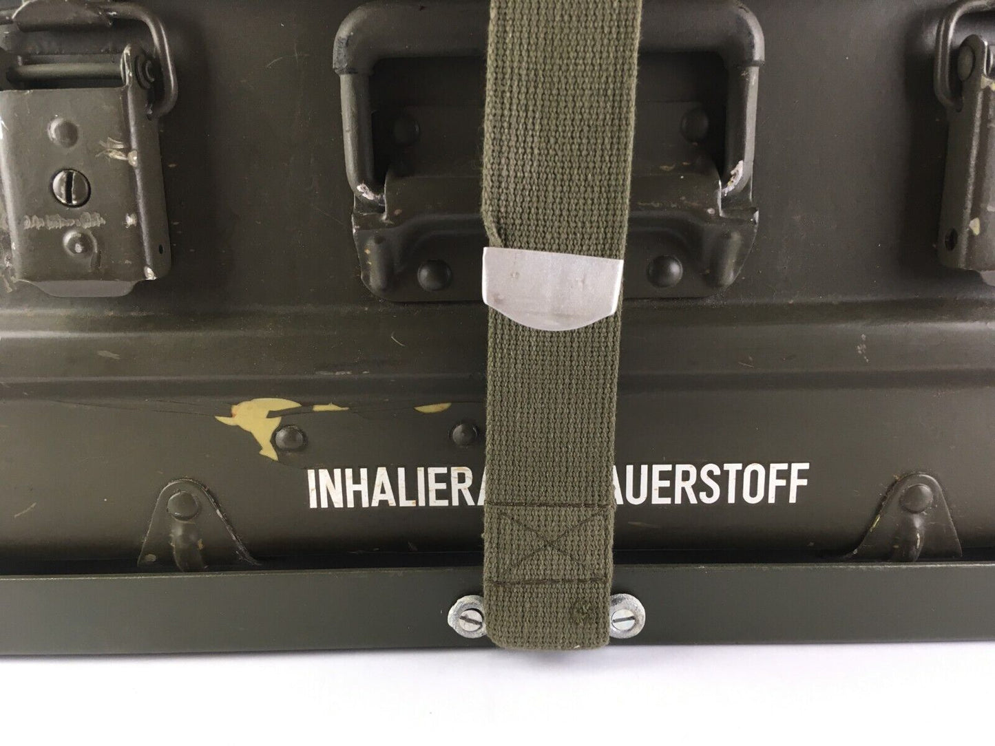 Halterung für Zarges A5 (A10) Kiste, oliv, ex. Bundeswehr