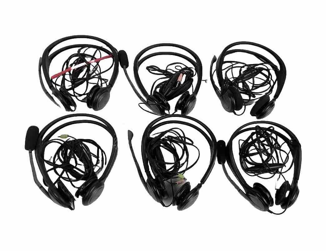 6 Stück ORIGINAL Sennheiser Headsets DEFKT / ERSATZTEILGEWINNUNG Bundeswehr 0815