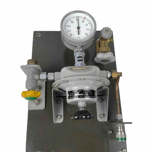 Drägerwerk Druckreduzierventil 20 Bar D145 19 UNGEPRÜFT Ex. Bundeswehr 0541