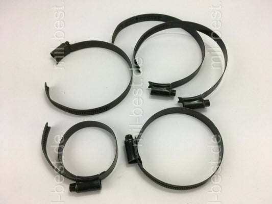 5 Stück! Schelle Ideal 60 - 80 mm, Unimog, Oldtimer, ex. Bundeswehr