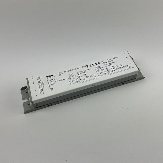 Helvar Electronic Ballast Vorschaltgerät EL1 x 36/2 x 18FD 230 V 0452 K002