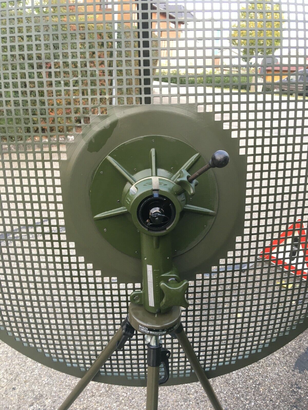 FM 1000 Backfireantenne Richtfunk Reflektor Bundeswehr SAT Empfansantenne