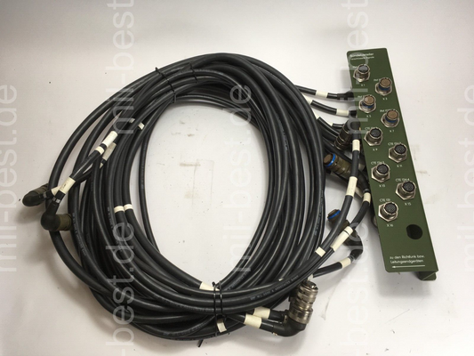 Bündelverteiler FM15000, Spezialkabel, aus Shelter ex. Bundeswehr (145)