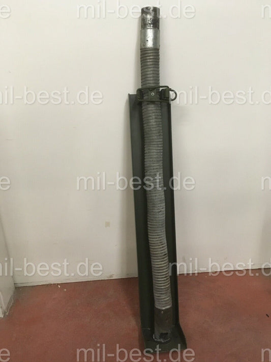 Abgasschlach mit Halterung d = 50 mm Stromgenerator Bundswehr Shelter Kabine