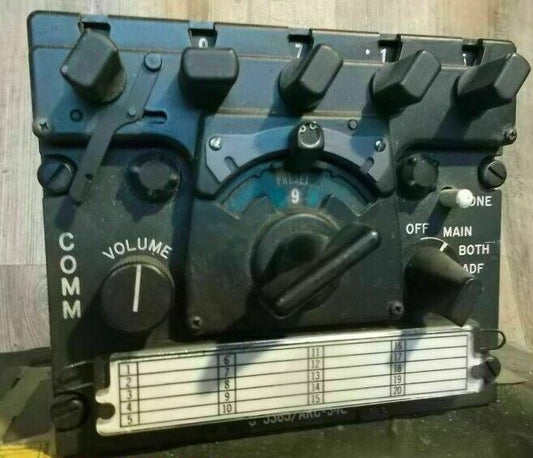 Funkgerät RT 263 ARC 34c Collins Radio mit Bedienteil Aircraft Set von 1954 (63)