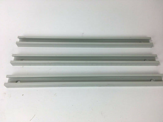 46 cm C-Schiene WEISS Aluminium Nutensteine Kabine Dornier Zeppelin Bundeswehr