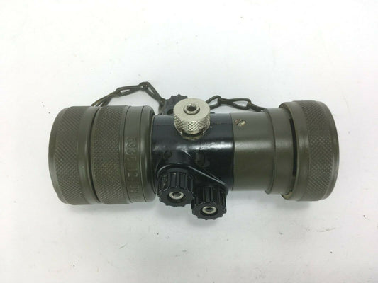 Kupplungsstück mit Anschluss, Verbindungsstecker Feldkabelbau ex. Bundeswehr