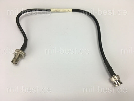 Antennenkabel 38 cm 0,38 m m/f C76-601130.00 D2714 Bundeswehr Shelter Kabine