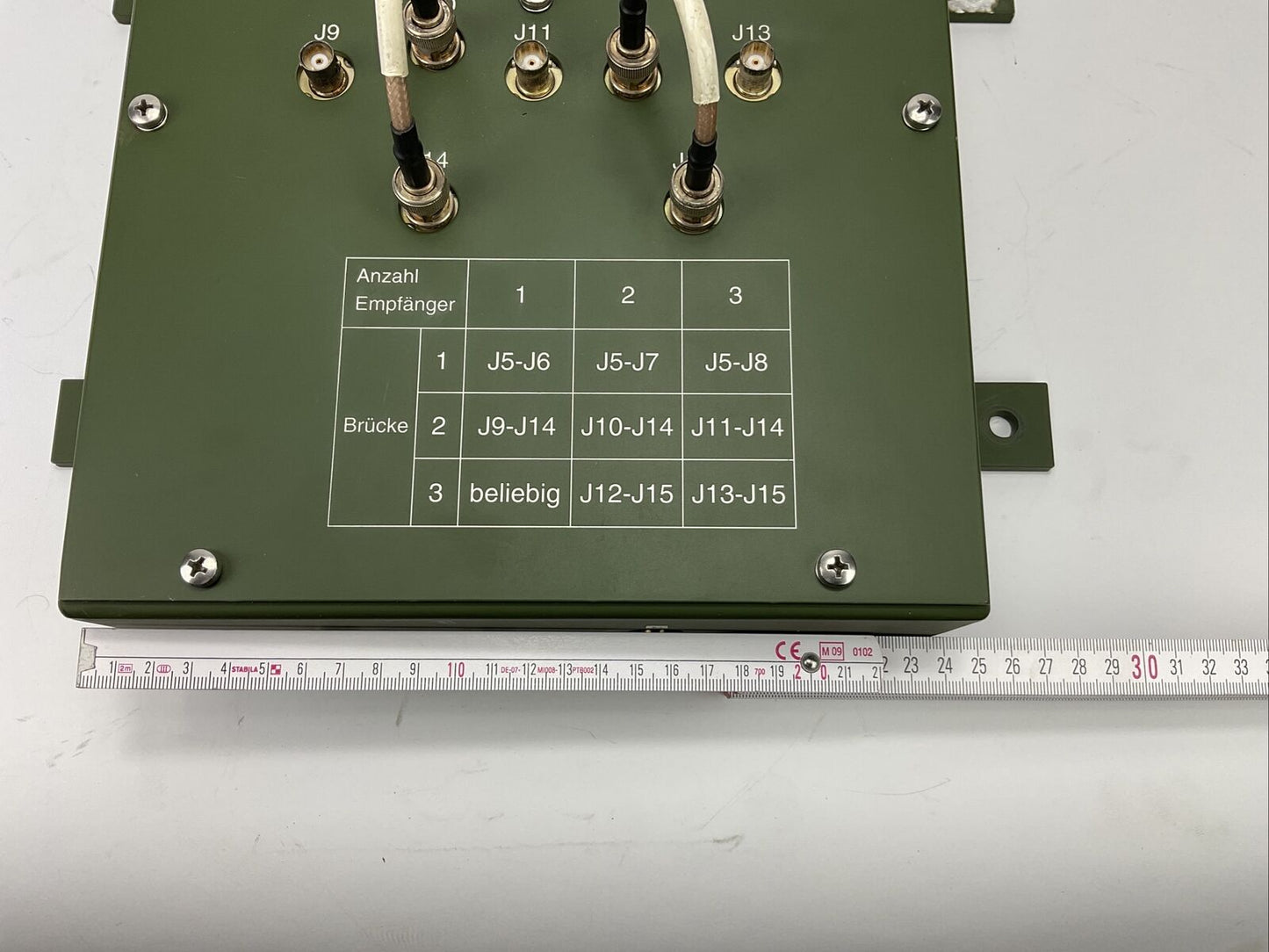 Antennenverteiler passiv, Antennenbrücke Daimler Aerospace ex. Bundeswehr 0495