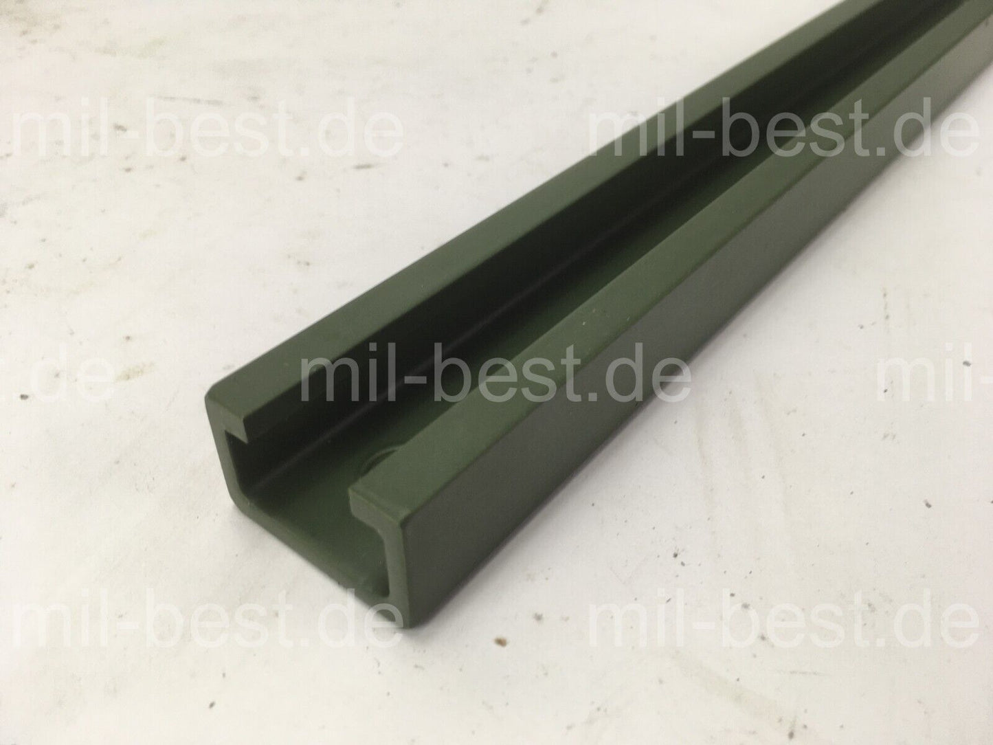 85 cm Alu Profil Schiene "C-Schiene"  f. Schubladen Bundeswehr Kabine Shelter