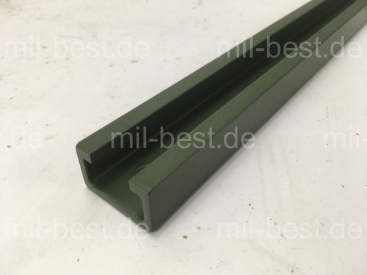 120 cm Alu Profil Schiene "C-Schiene" f. Schubladen Bundeswehr Kabine Shelter