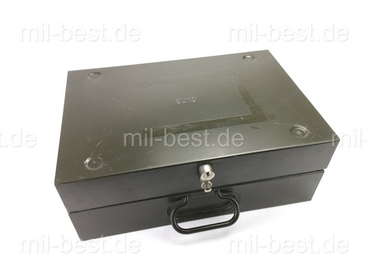 Karteikasten Metall für CD / Disketten,Transportkiste, Werkzeugkiste, Bundeswehr