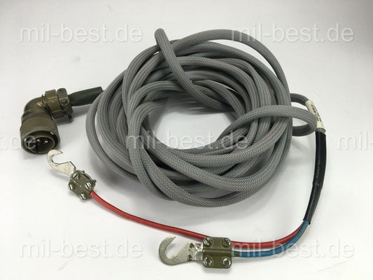 24 V Kabel mit Anschluss Spezialkabel Ladekabel Shelter Zeppelin Dornier Kabine