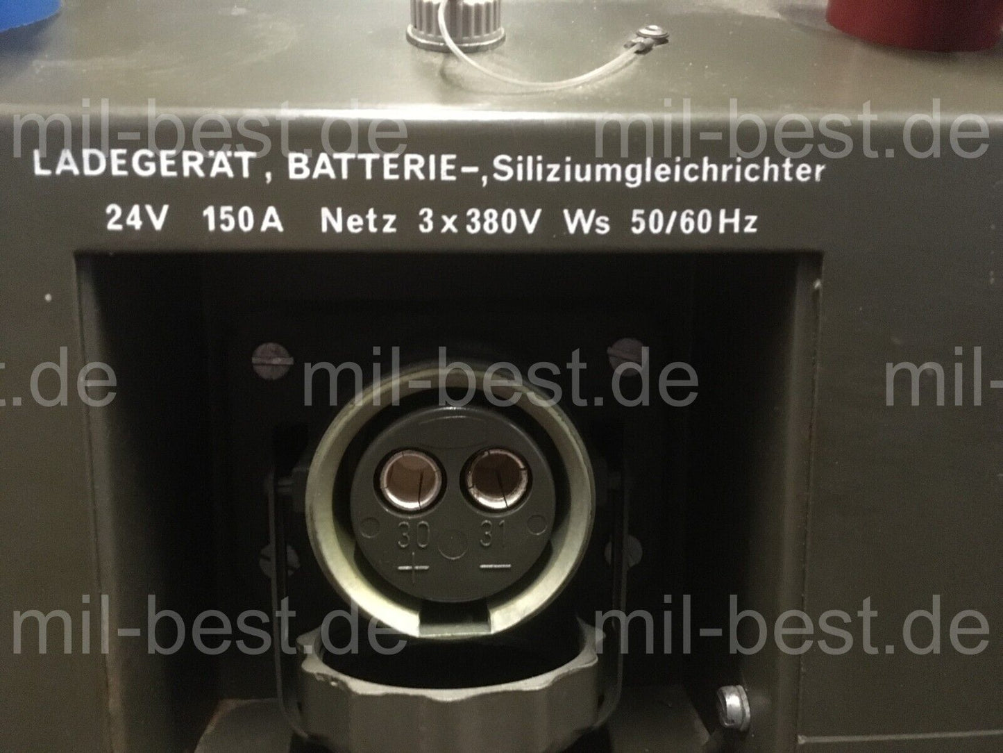 Frako D24/150 24V 150 A Ladegerät + Fühler Batterie laden Stapler ex Bundeswehr