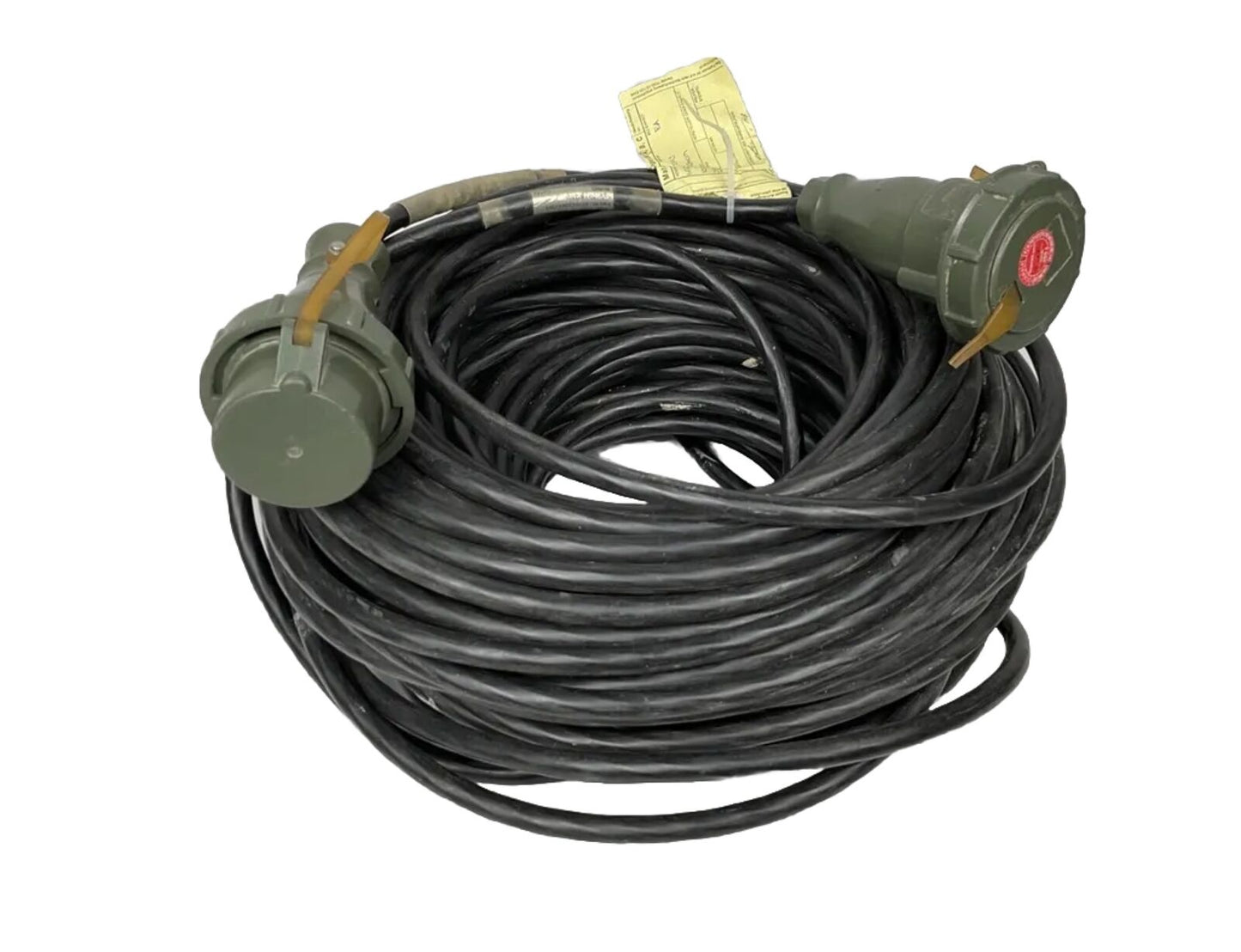 50m Starkstrom Kabel 16A-6h, 220/380V Mennekes Ex. Bundeswehr 1074