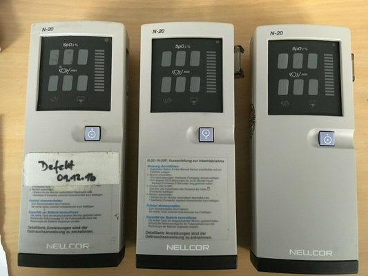 DEFEKT: Pulsoximeter Nellcore N-20, Sauerstoffsättigung Bundeswehr